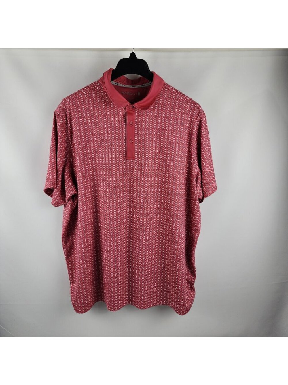 Walter Hagen Mens XXL Multi Geometric S/S Golf Polo